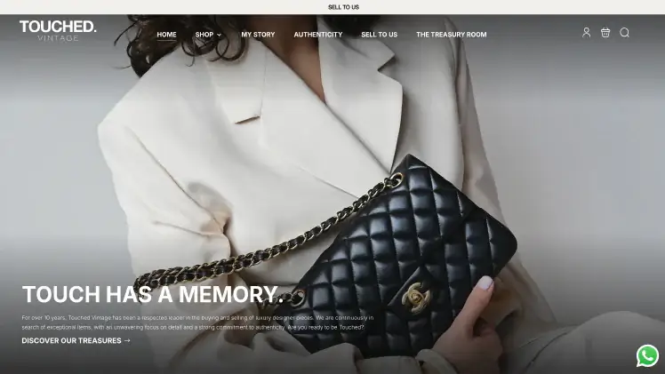 Webshop van Touched Vintage